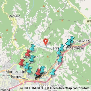 Mappa SP 40, 51016 Montecatini Terme PT, Italia (2.686)