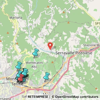 Mappa SP 40, 51016 Montecatini Terme PT, Italia (3.666)