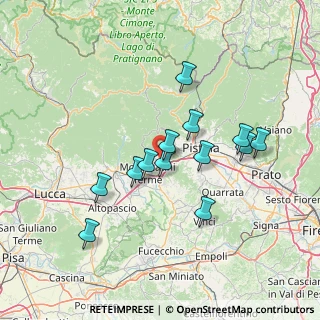 Mappa SP 40, 51016 Montecatini Terme PT, Italia (12.89846)