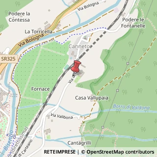 Mappa Via del Canneto, 18, 59100 Prato, Prato (Toscana)