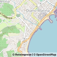 Kartta Diano Marina