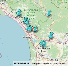 Mappa 55041 Massarosa LU, Italia (12.67)