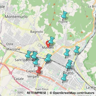 Mappa Via Renzo Grassi, 59100 Prato PO, Italia (2.16714)