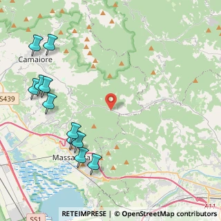 Mappa Via Vecchia Provinciale, 55041 Massarosa LU, Italia (5.56182)