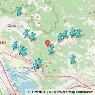 Mappa Via Vecchia Provinciale, 55041 Massarosa LU, Italia (4.59071)