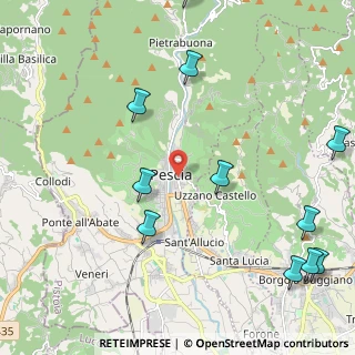 Mappa Via della Cattedrale, 51017 Pescia PT, Italia (2.90091)
