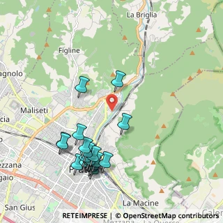 Mappa Via Enrico Bensa, 59100 Prato PO, Italia (2.326)