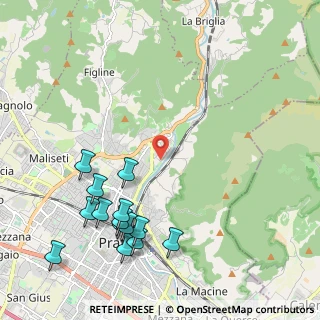 Mappa Via Enrico Bensa, 59100 Prato PO, Italia (2.60357)