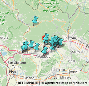 Mappa Piazza XX Settembre, 51017 Pescia PT, Italia (9.7635)