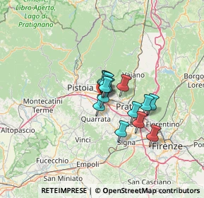 Mappa Via Giacomo Matteotti, 51031 Agliana PT, Italia (8.03214)