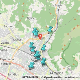 Mappa Via Don Leonello Maiani, 59100 Prato PO, Italia (2.07231)