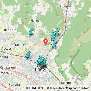 Mappa Via Don Leonello Maiani, 59100 Prato PO, Italia (1.90429)