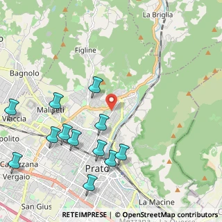 Mappa Via Don Leonello Maiani, 59100 Prato PO, Italia (2.58083)