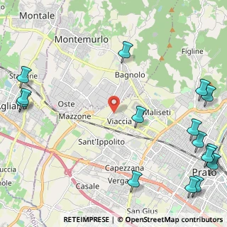 Mappa Via Garibaldi Anita, 59100 Prato PO, Italia (3.49267)