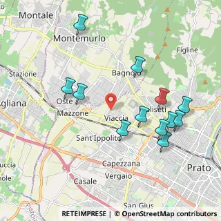 Mappa Via Garibaldi Anita, 59100 Prato PO, Italia (2.125)