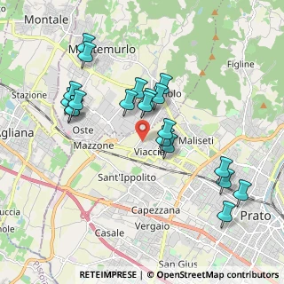 Mappa Via Garibaldi Anita, 59100 Prato PO, Italia (1.956)