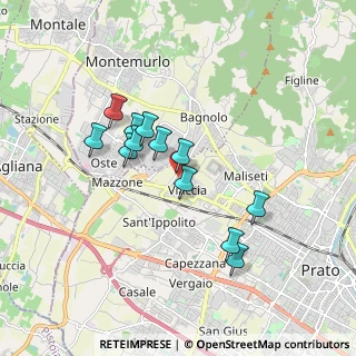 Mappa Via Garibaldi Anita, 59100 Prato PO, Italia (1.52583)
