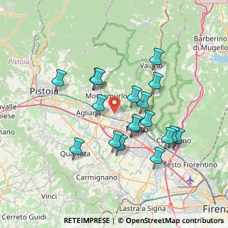Mappa Via Garibaldi Anita, 59100 Prato PO, Italia (6.78278)