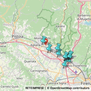 Mappa Via Garibaldi Anita, 59100 Prato PO, Italia (7.99182)