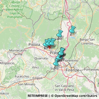 Mappa Via Garibaldi Anita, 59100 Prato PO, Italia (8.9725)