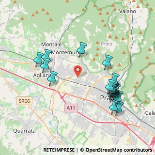Mappa Via Garibaldi Anita, 59100 Prato PO, Italia (4.36158)