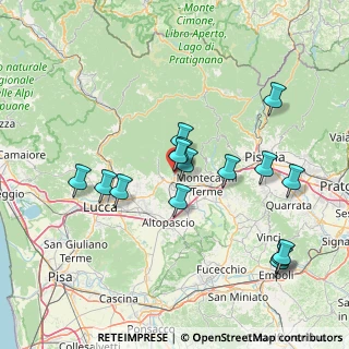Mappa Via Angelo Simonetti, 51017 Pescia PT, Italia (15.11333)