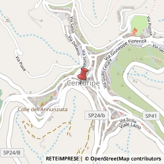 Mappa Via rapisardi 2/b, 94010 Centuripe, Enna (Sicilia)