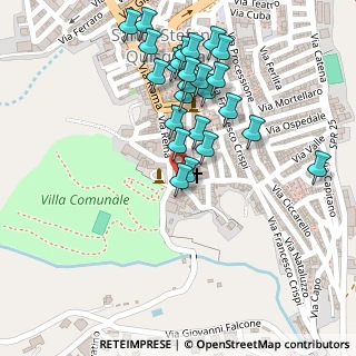 Mappa Cortile Oratorio, 92020 Santo Stefano Quisquina AG, Italia (0.124)