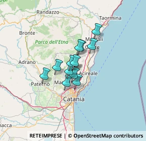 Mappa Via Muri Antichi, 95039 Trecastagni CT, Italia (8.51583)