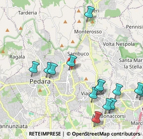 Mappa Via Muri Antichi, 95039 Trecastagni CT, Italia (2.75357)