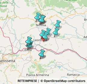 Mappa Via Pietro Nenni, 94010 Assoro EN, Italia (11.63533)