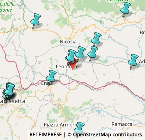 Mappa Via Pietro Nenni, 94010 Assoro EN, Italia (26.197)