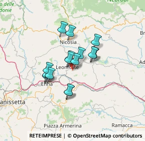 Mappa Via Pietro Nenni, 94010 Assoro EN, Italia (10.72533)