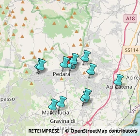 Mappa Via S. Luca, 95039 Trecastagni CT, Italia (3.55583)