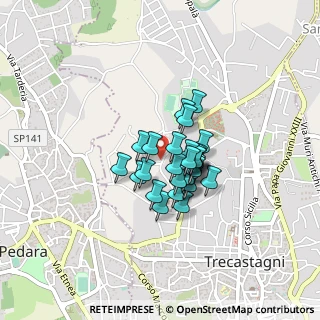 Mappa Via S. Luca, 95039 Trecastagni CT, Italia (0.30667)
