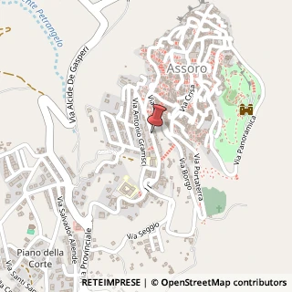 Mappa Via Pietro Nenni, 184, 94010 Assoro EN, Italia, 94010 Assoro, Enna (Sicilia)