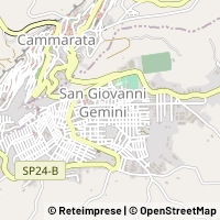 Karte San Giovanni Gemini