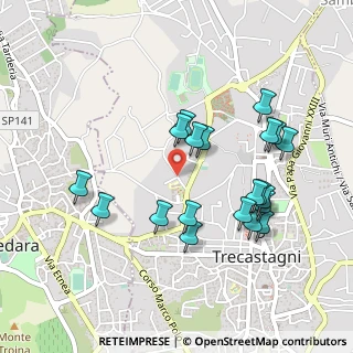 Mappa Via San Luca, 95029 Trecastagni CT, Italia (0.527)