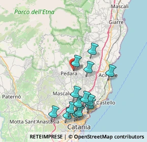 Mappa Via San Luca, 95029 Trecastagni CT, Italia (8.92143)