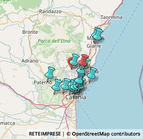 Mappa Via Faro, 95030 Pedara CT, Italia (10.79294)