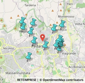 Mappa Via Don Ludovico, 95030 Pedara CT, Italia (1.81143)