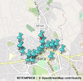 Mappa Via delle Rimembranze, 95030 Pedara CT, Italia (0.478)