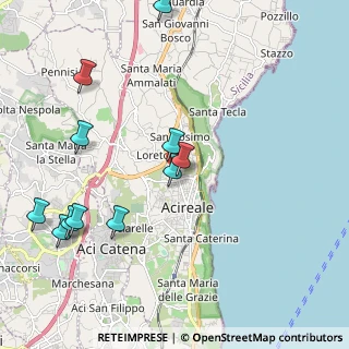 Mappa 95024 Acireale CT, Italia (2.63091)
