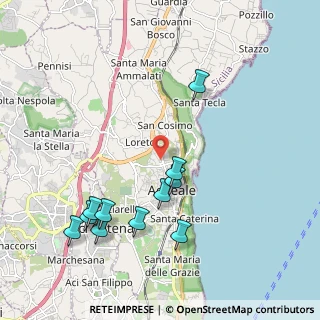 Mappa 95024 Acireale CT, Italia (2.45545)