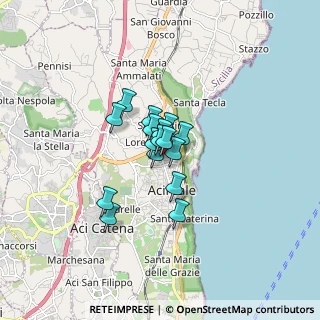 Mappa 95024 Acireale CT, Italia (1.01188)