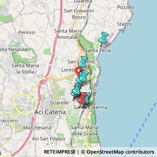 Mappa 95024 Acireale CT, Italia (1.33727)