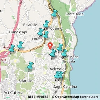 Mappa 95024 Acireale CT, Italia (1.07077)