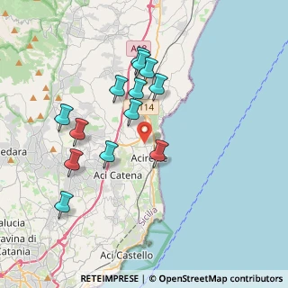 Mappa 95024 Acireale CT, Italia (3.99846)