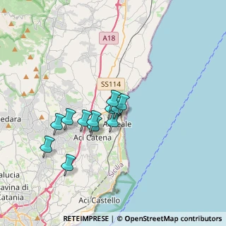 Mappa 95024 Acireale CT, Italia (3.0175)