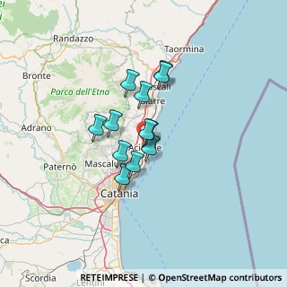 Mappa 95024 Acireale CT, Italia (9.87167)